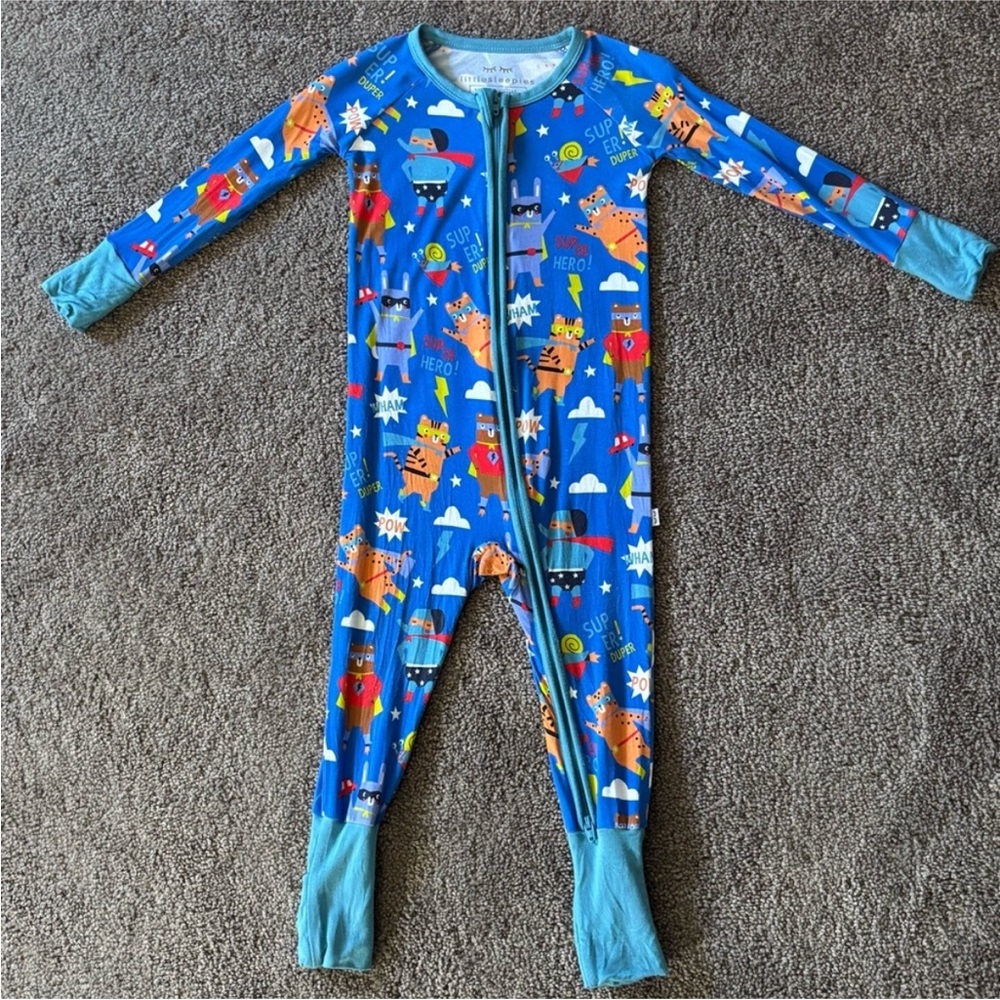 Little Sleepies Blue Sleepy Heroes Zippy 12-18